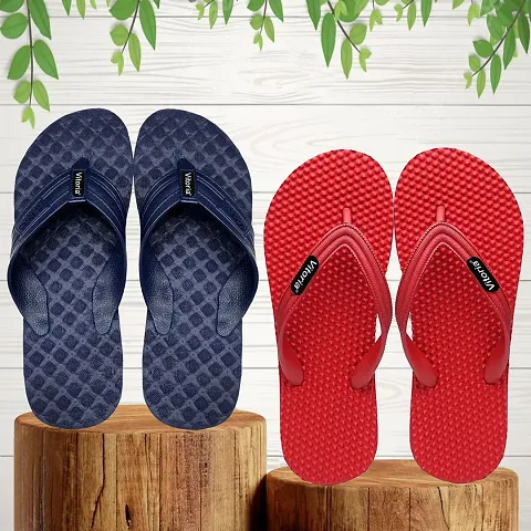 Fashionable Trendy Flip-Flop 2 Sleeper Combo For Men And Boys(Pack Of-2)