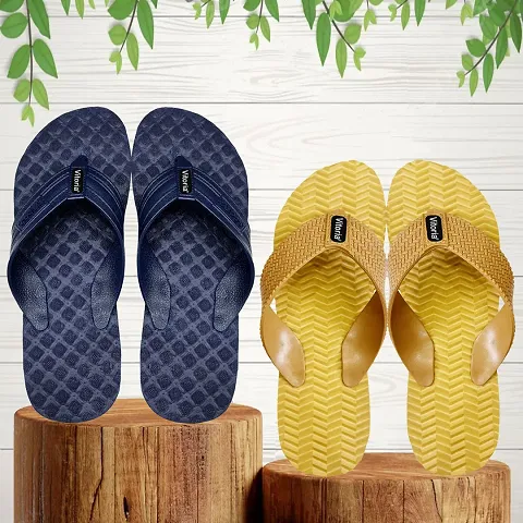 Fashionable Trendy Flip-Flop 2 Sleeper Combo For Men And Boys(Pack Of-2)