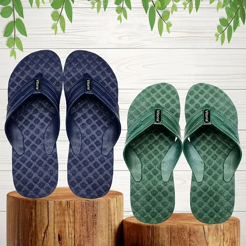 Fashionable Trendy Flip-Flop 2 Sleeper Combo For Men And Boys(Pack Of-2)