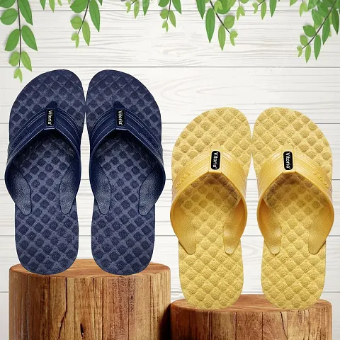 Fashionable Trendy Flip-Flop 2 Sleeper Combo For Men And Boys(Pack Of-2)