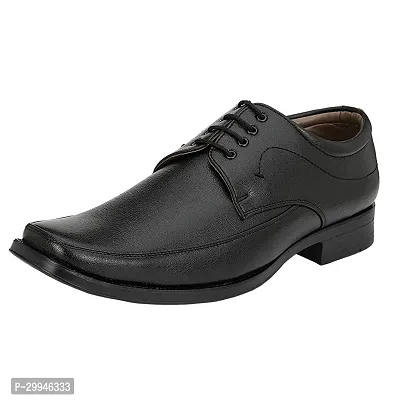 Stylish Solid Formal Shoes with Wallet and Belt-thumb4