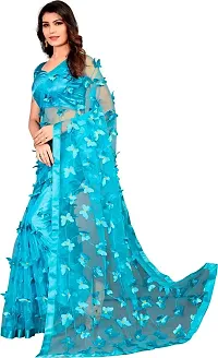 Butterfly pattern Saree for Women-thumb1