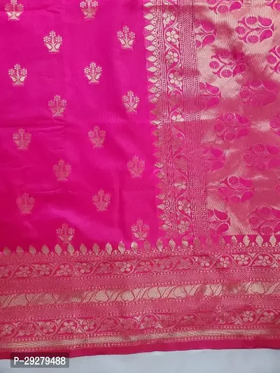 TRENDY SOFT LICHI SILK SAREES WITH BLOUSE PIECE