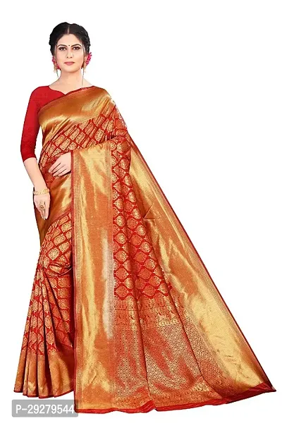 TRENDY SOFT SILK SAREES WITH BLOUSE PIECE-thumb0