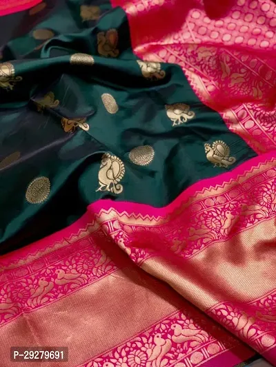 TRENDY SOFT SILK SAREES WITH BLOUSE PIECE