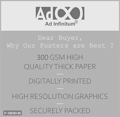 AD INFINITUM Wall Decor Posters 300gsm Matte Paper Size 9x13 (Marvel DC Set of 12)-thumb3