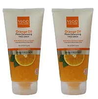 VLCC Orange Oil Pore Cleansing Face Wash Combo (150g*2) (Pack of 2)-thumb1