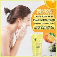 N+ Professional Vitamin C Face Wash For Oily to Normal Skin women  men, Hydration, Brightening, Pore Cleansing, Detan, Acne  Sensitive Skin, No Parabens (100ml) (Pack of 1)-thumb4