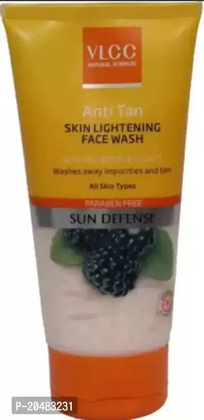 VLCC Anti Tan Skin Lightening Face Wash 150 ml (Pack of 1)