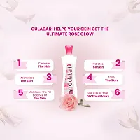 Dabur Gulabari Premium Rose Water - 400ml (Pack of 3) | With No Paraben | Cleanses, Hydrates  Moisturises Skin | Balances  Restores Skin's pH Levels | For All Skin Types-thumb3