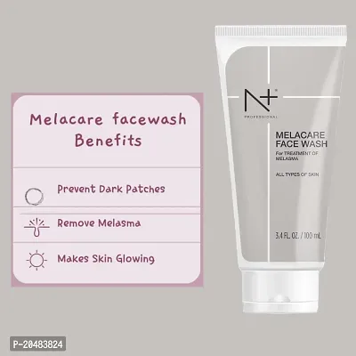 N Plus Professional Melacare Face Wash - For Treatment Of Melasma - 100ml-thumb5