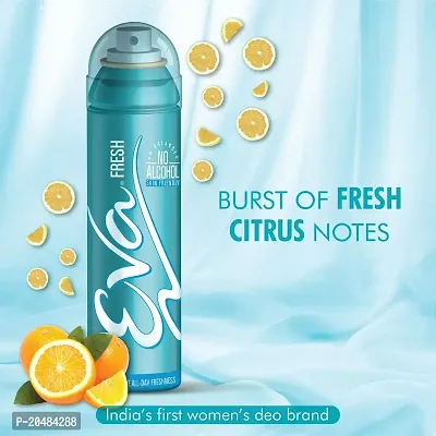 Eva Fresh+Fresh +Fresh Deo Spray? 150 ml (Pack of 3)-thumb2