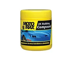 Motomax Bike and Car Care Products Grooming and Shine Kit - Cream Polish 230 g, 2k Rubbing Compound 100 g, Protectant Spray 100 ml, Protects and Shines Bikes, Cars, Sports Bikes, Scooters-thumb2