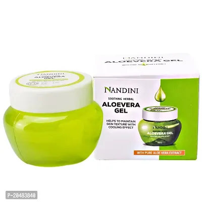 Nandini Aloe vera gel for Multipurpose Use (Face, Hair, Body) - 100 ml (Pack of 4)-thumb3