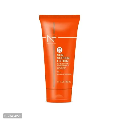 N+ Professional Sunscreen Lotion 30 SPF Sunblock with Moisturising And Lightening advantage UVA  UVB Protection for All Types of Skin | 100ml (1)-thumb2