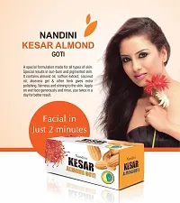 Nandini Kesar  Almond Goti Facial soap For Man  Women, 25g. (Pack of 12)-thumb4