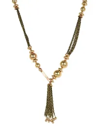 FemNmas Ball Chain Statement Necklace-thumb1