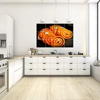 Indian Sweet Jalebi Kitchen Wall Sticker-thumb1