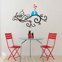 Romantic Love Birds Wall Sticker-thumb1