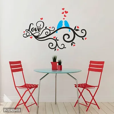 Romantic Love Birds Wall Sticker-thumb2