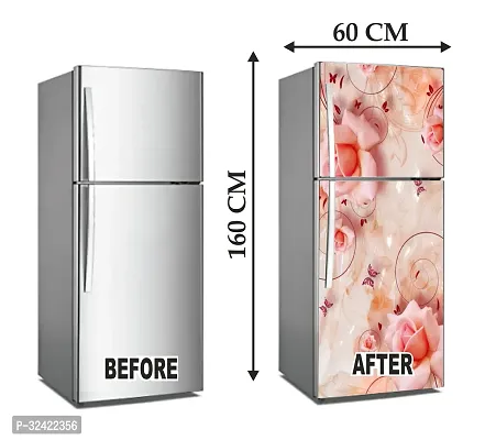 Beautiful Rose Of Fridge Self Adhesive Sticker (Pack Of 1)-thumb3