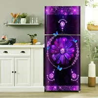 Decorative Design Of Fridge Self Adhesive Sticker (Pack Of 1)-thumb1