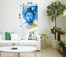 Budha 3D Painting Wall Sticker-thumb2