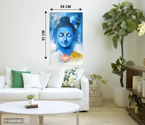 Budha 3D Painting Wall Sticker-thumb3