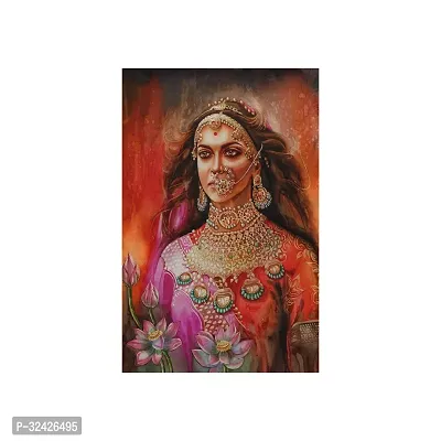 Padmavati 3D Painting Wall Sticker