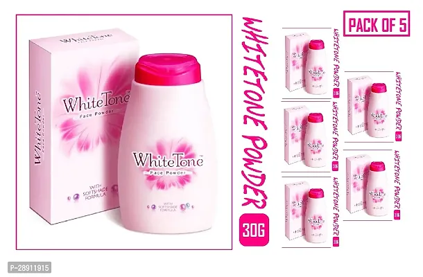 White Tone Face Powder, 30g Pack of 5