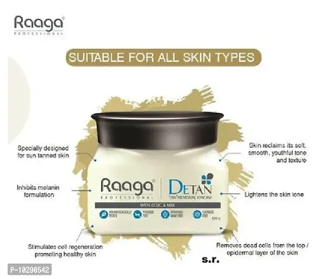 PROFESSIONAL RAAGA  DETAN REMOVING CREAM 490G