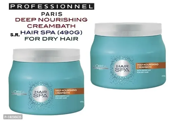 PROFESSIONAL HAIR CARE - DEEP NOURISHING  HAIR SPA 490G PACK OF 2