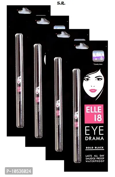 BUY MORE ... BOLD BLACK ELLE 180KAJAL PACK OF 4-thumb0