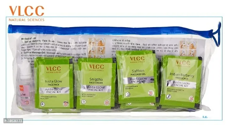 NATURAL SCIENCES VLCC SALON SERIES INSTA GLOW FACIAL KIT 250G-thumb0