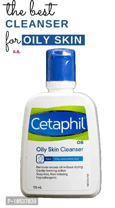 Cetaphil Oily Skin Cleanser , Daily Face Wash for Oily, Acne prone Skin 125ML