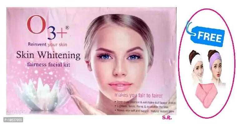 PROFESSIONAL O3 SKIN WHITENING FAIRNESS FACIAL KIT ...01 WITH FACIAL BAND-thumb0