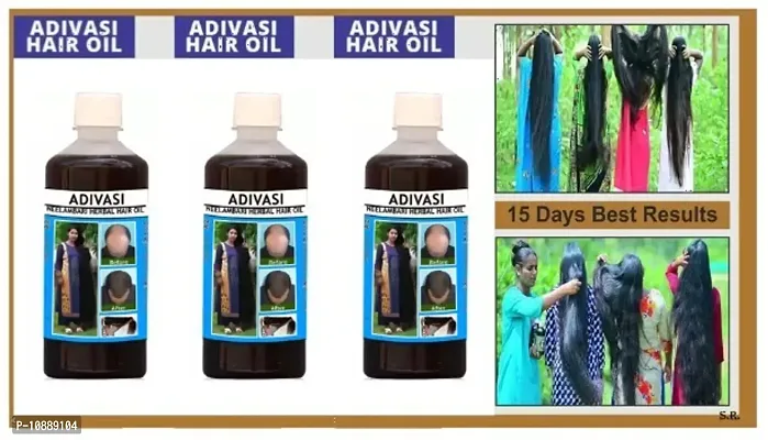 100% real adivasi neelambari hair oil for faster hair regrowth 100ml pack of 3-thumb0