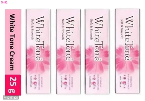 whitetone soft and smooth fairness face cream 25g pack of 4