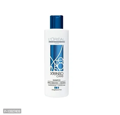 LOreacute;al Professionnel Xtenso Care Shampoo For Straightened Hair, 250 ML |Shampoo for Starightened Hair|Shampoo with Pro Keratin  Incell Technology