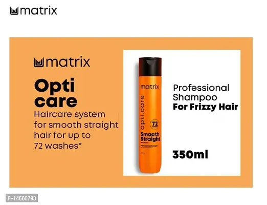 PROFESSIONAL MATRIX OPTI. CARE SMOOTH STRAIGHT SHAMPOO 350ML-thumb0