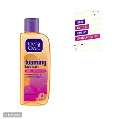 #...CLEAN AND CLEAR FOAMING FACEWASH 150ML FOR OILY SKIN