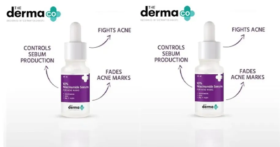 DERMA CO 10% NIACIMIDE ACID FACE SERUM 30ML PACK OF 2