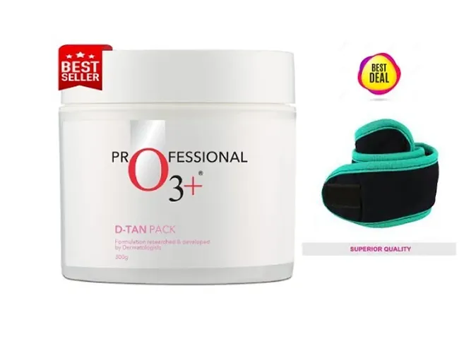 #..PRO. O3+ DETAN CREAM PACK 300G WITH FACIAL BAND