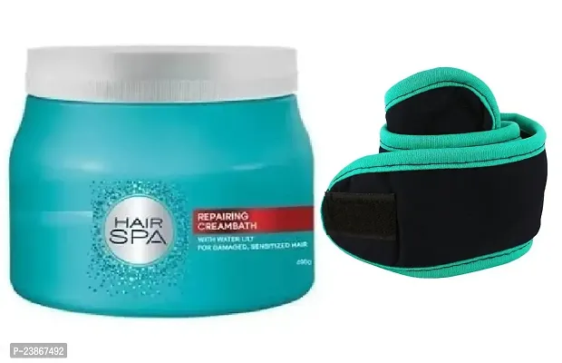Hair Spa Repairing Creambath 490g + facial band