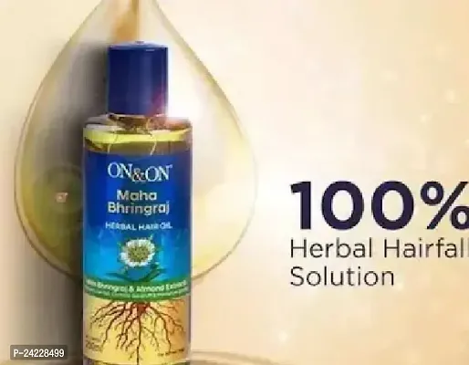 OnOn Maha Bhringraj Herbal Hair Oil 200 ml-thumb0