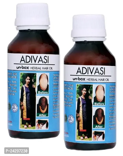 New Adivasi Unbox Herbal Hair Oil Pack Of 2-thumb0