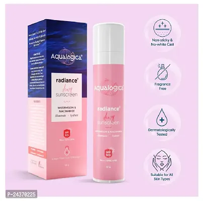 Aqualogica radiance+pink Sunscreen SPF 50 PA+++ 50g
