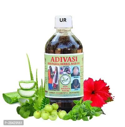 Adivasi Bhringraj Herbals Hair Oil, 100ml (pack of 01)-thumb0