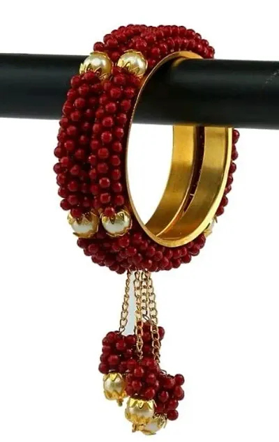 Beautiful Metal Zircon Bangle Set For Women