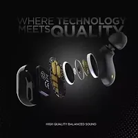 M19 TWS Bluetooth 5.0 Wireless In Ear Earbuds Touch Waterproof LED Digital Display Bluetooth Headset (Black, True Wireless-thumb3